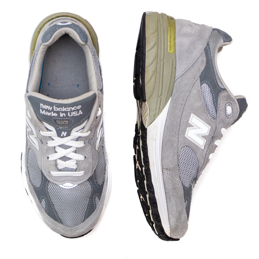 New Balance 993 Womens  Grey Suede MADE USA WR993GL Classic Running SZ:US7/UK 5